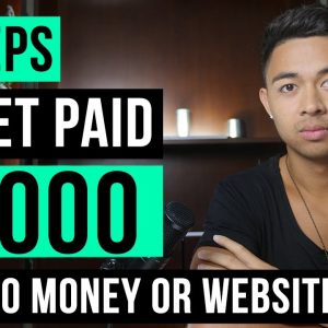 How To Make Money With Affiliate Marketing With No Money or Website (Step by Step)