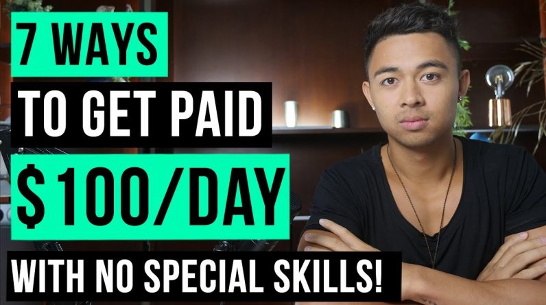 7 Websites You Can Make $100 A Day From Online! (No Special Skills)