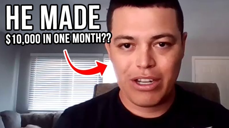 He Made $10,000 In One Month With Affiliate Marketing At 32 Years Old