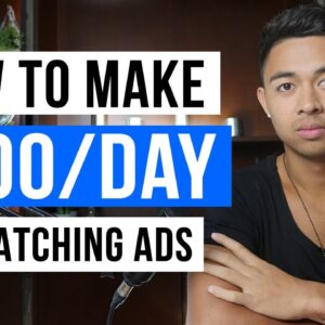 How To Make Money Online By Watching Ads in 2022 (For Beginners)