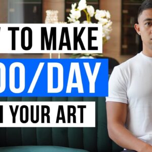 How To Make Money Online With Art in 2022 (For Beginners)